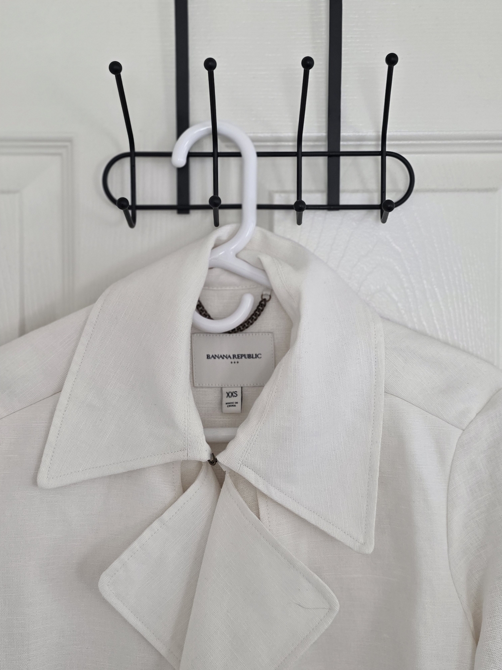 Banana Republic Women's Off-White Trench Coat